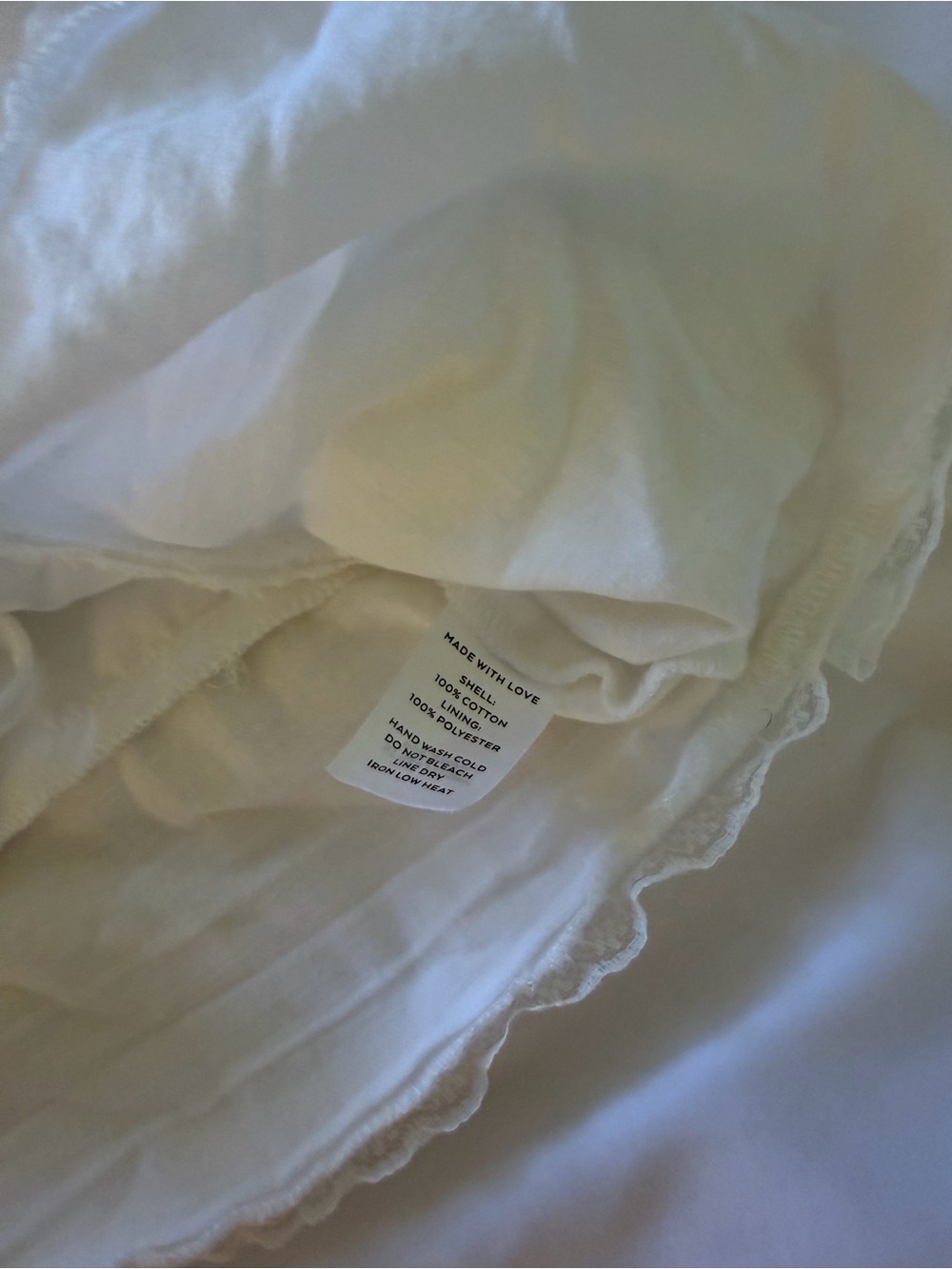 Lulus Tie Front White Shirt - Picture 5 of 5